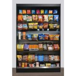 All State Manufacturing ASMMS 491-DS Micromarket Stand with Stainless Slats