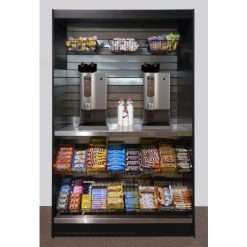 All State Manufacturing ASMMS 492-KS Micromarket Stand with Stainless Slats