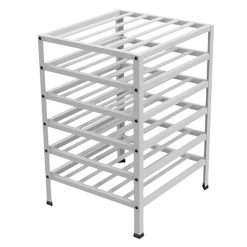 Alternative view of Lockwood AWR-6-Half Height Wine Rack
